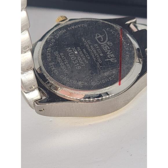 Vintage Disney Mickey Mouse Miniature Alarm Clock Style And MICKEY Watch MU0318 main image 4